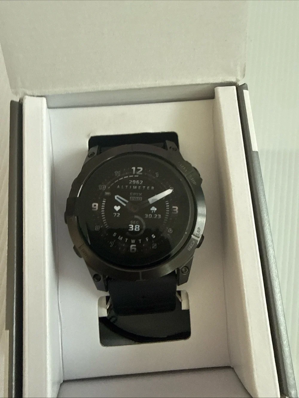 Garmin epix Pro (Gen 2) Sapphire 47mm GPS Smartwatch Black AMOLED 010-02803-12